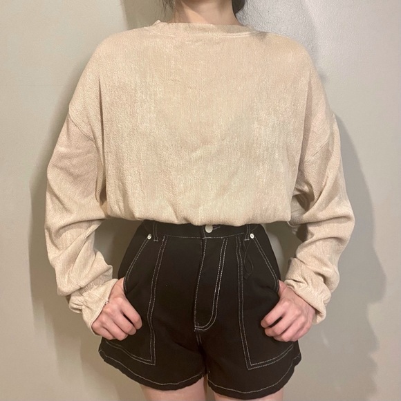 ZARA Crewneck Sweater Top - Picture 2 of 2